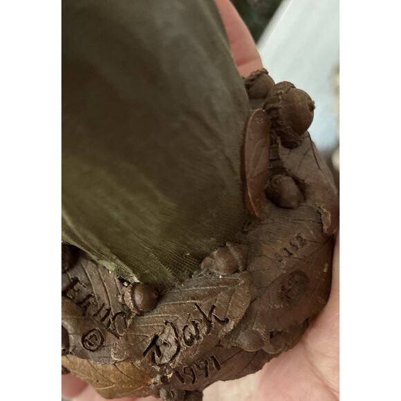 Tom Clark “Erin Go Bragh” 1991 Gnome St Patricks Day Signed Cairn Ireland - Picture 6 of 10